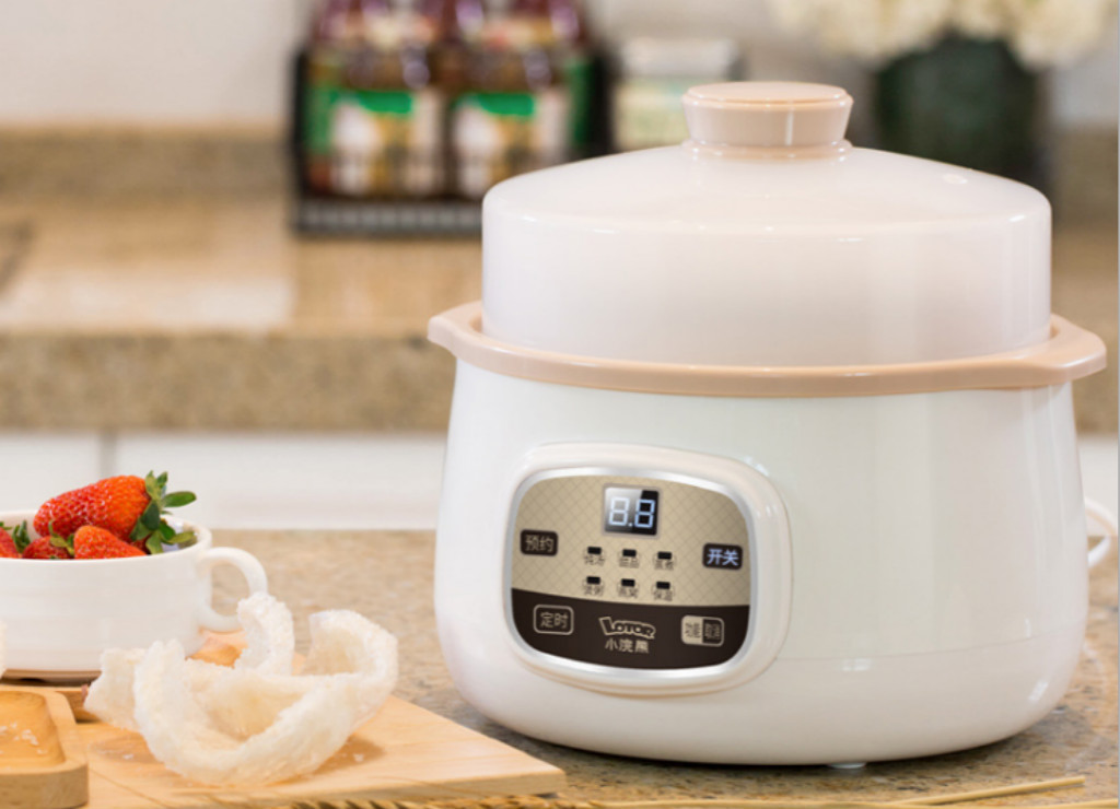 015電燉盅燕窩隔水燉陶瓷迷你寶寶煮粥煲湯鍋家用全自動(dòng)電燉鍋