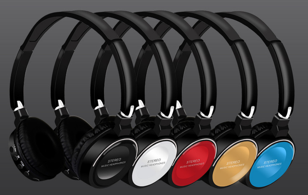 05藍(lán)牙4.2蘋果安卓手機(jī)通用重低音無線頭戴式藍(lán)牙FG-16